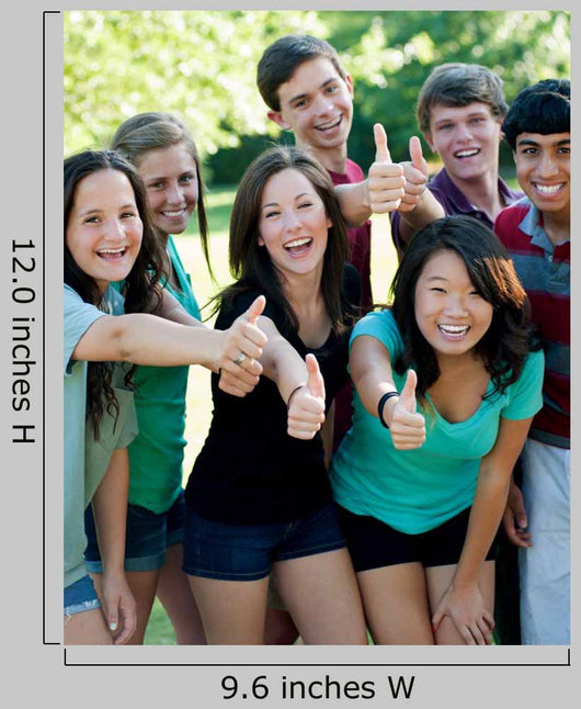 Ethnic Group Happy Teenage Wall Decal