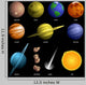 Planets Collection Wall Decal