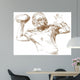 American Football Player Wall Decal