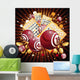 Bingo and Cards Shiny Wall Decal