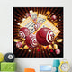Bingo and Cards Shiny Wall Decal