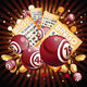 Bingo and Cards Shiny Wall Decal
