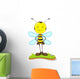 Happy Bee Wall Decal