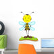 Happy Bee Wall Decal