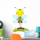 Happy Bee Wall Decal