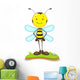 Happy Bee Wall Decal