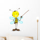 Bee Giving Presentation Wall Decal