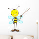 Bee Giving Presentation Wall Decal