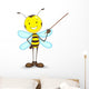 Bee Giving Presentation Wall Decal