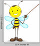 Bee Giving Presentation Wall Decal
