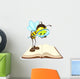Bee Searching with Magnifying Wall Decal