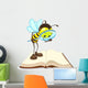Bee Searching with Magnifying Wall Decal