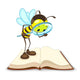 Bee Searching with Magnifying Wall Decal