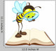 Bee Searching with Magnifying Wall Decal