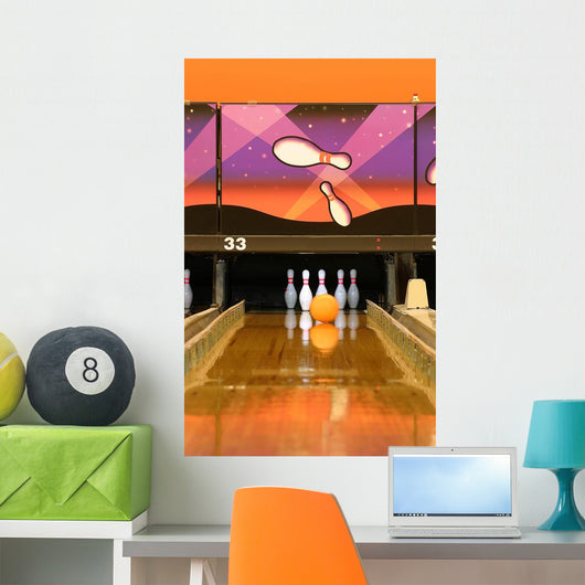 Bowling Wall Decal