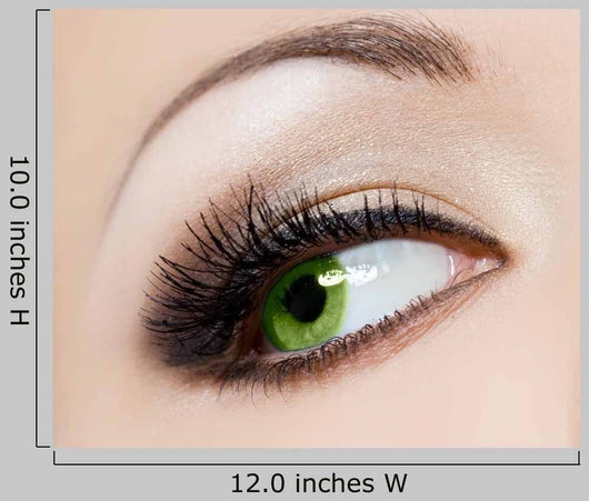 Close-up Beautiful Womanish Eye Wall Decal