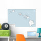 Hawaiian Island Wall Decal