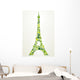 Paris Go Green Concept Wall Decal