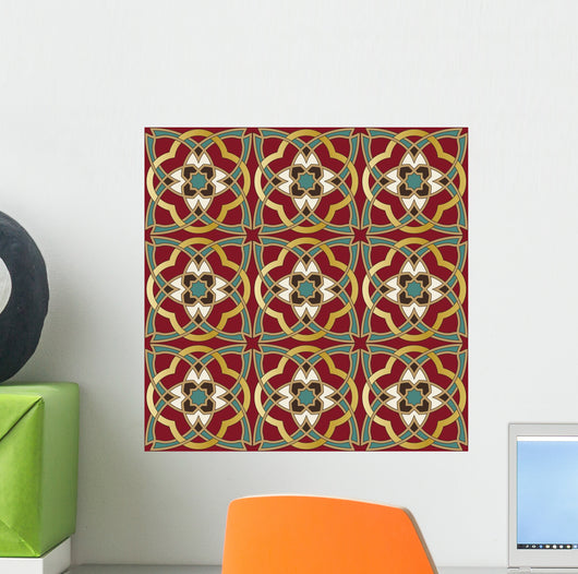 Arabic Seamless Pattern Wall Decal