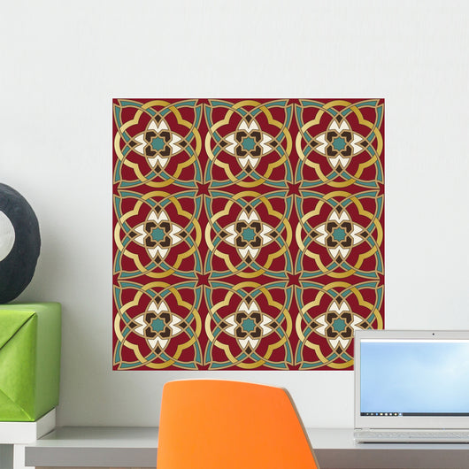 Arabic Seamless Pattern Wall Decal