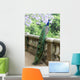 Peacock Fence Wall Decal