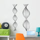 DNA And Strands Wall Decal