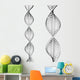 DNA And Strands Wall Decal