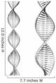 DNA And Strands Wall Decal