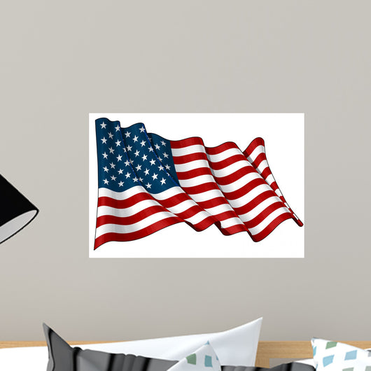 Flag USA Wall Decal