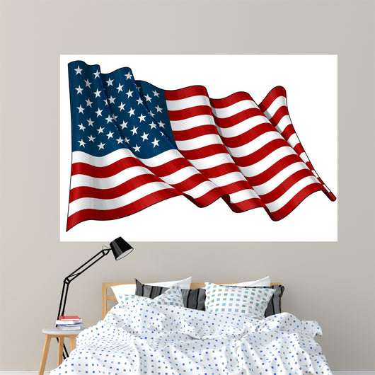 Flag USA Wall Decal