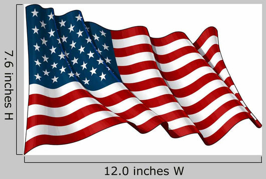 Flag USA Wall Decal