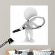 3D White People with Wall Decal
