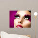 Creative Makeup False Eyelashes Wall Decal