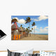 Beachfront Playground Wall Decal
