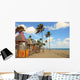 Beachfront Playground Wall Decal