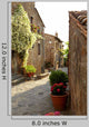 Narrow Alley with Old Wall Decal