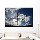 Pole Vaulter Against the Sky Wall Decal