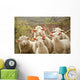 Sheep Pasture Wall Decal