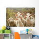 Sheep Pasture Wall Decal