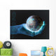 Computer Earth Wall Decal