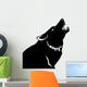Wolf White Wall Decal