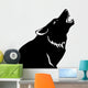 Wolf White Wall Decal