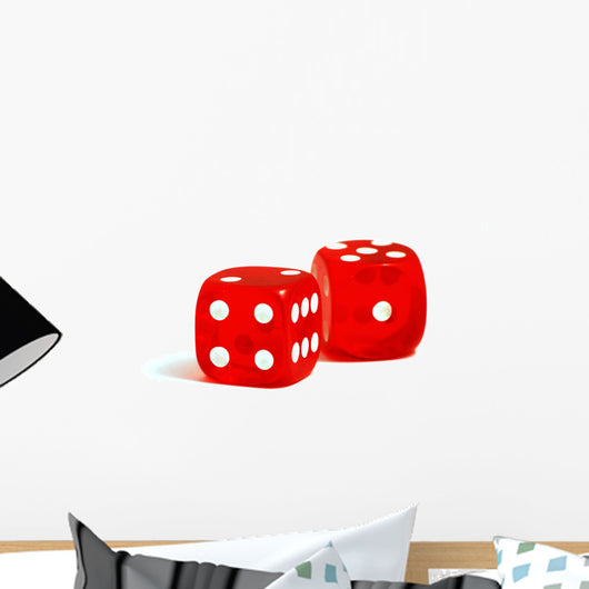 Casino Dices Wall Decal