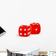 Casino Dices Wall Decal