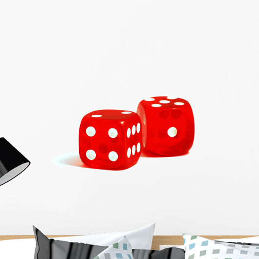Casino Dices Wall Decal