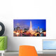 Chicago Night Scene Wall Decal