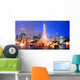 Chicago Night Scene Wall Decal