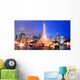 Chicago Night Scene Wall Decal