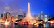 Chicago Night Scene Wall Decal