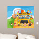 School  Bus and Wall Decal